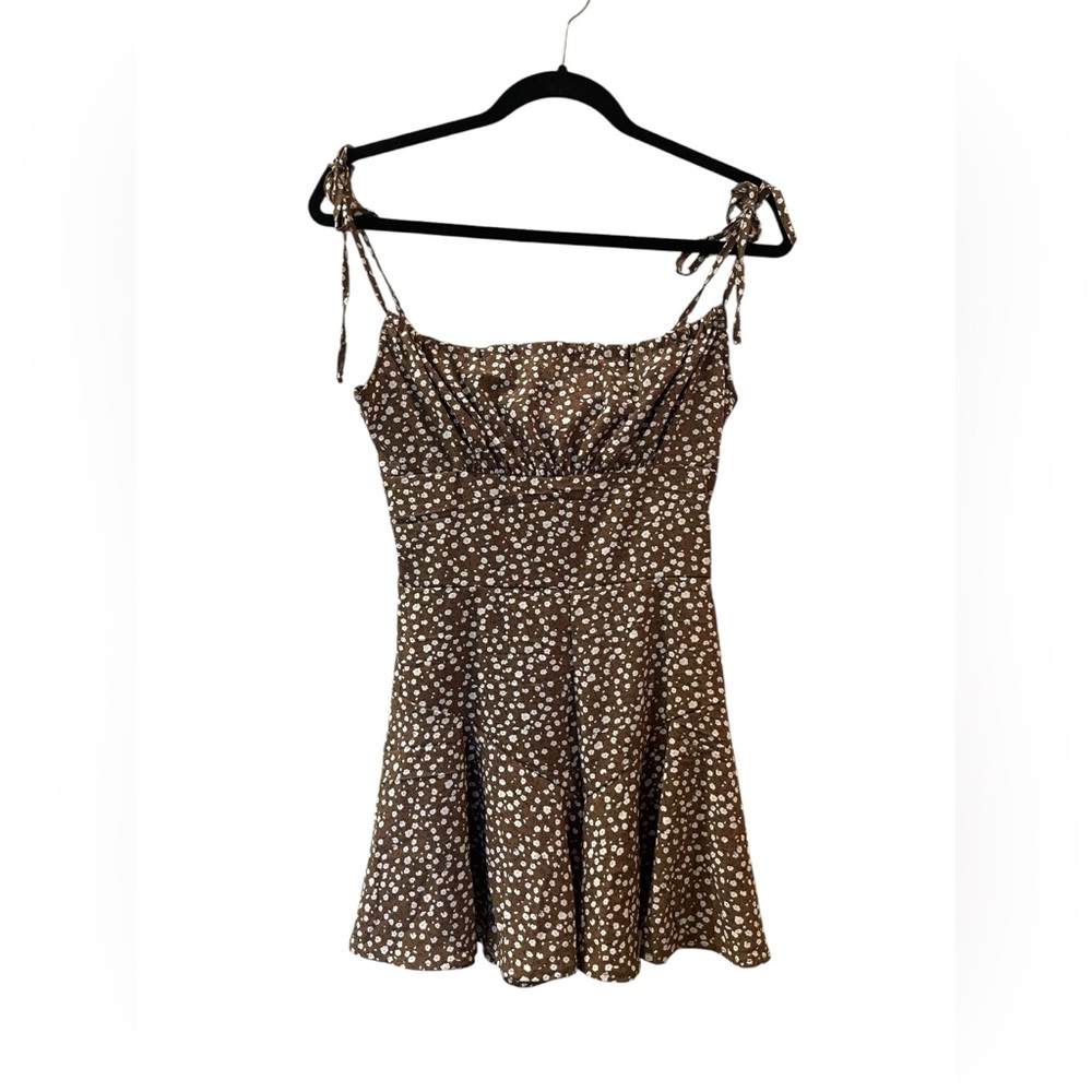 Unbranded Women's Mini Dress Sleeveless Knee Length Strappy Flowy Size: Small
